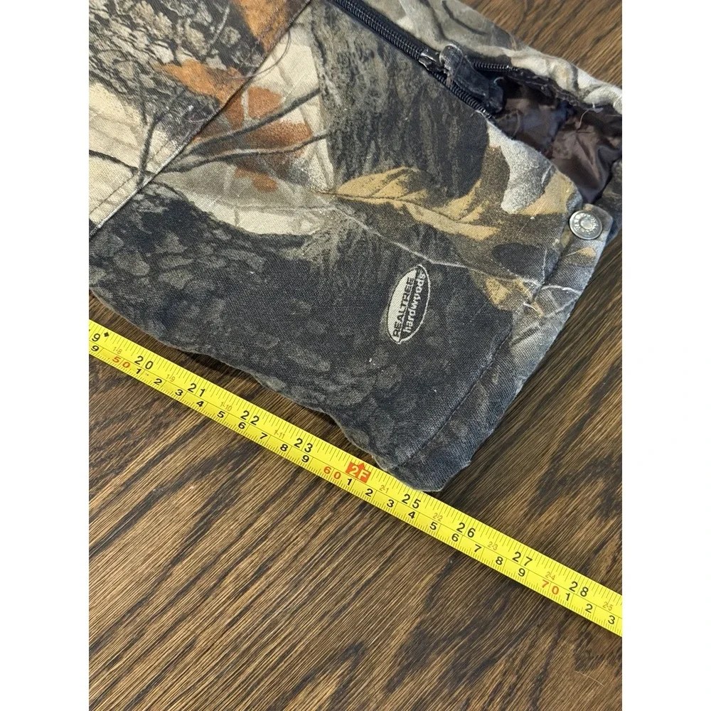 Walls Real tree Hardware Camo Insulated Bib Overalls Youth XL 18 Hunting